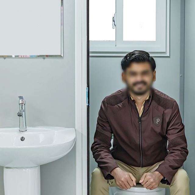 走廊预制卫生间